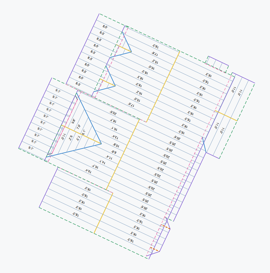 Panel layout diagram